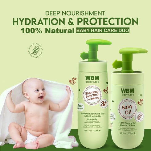 Baby Hair Care Duo | WBM BABY CARE